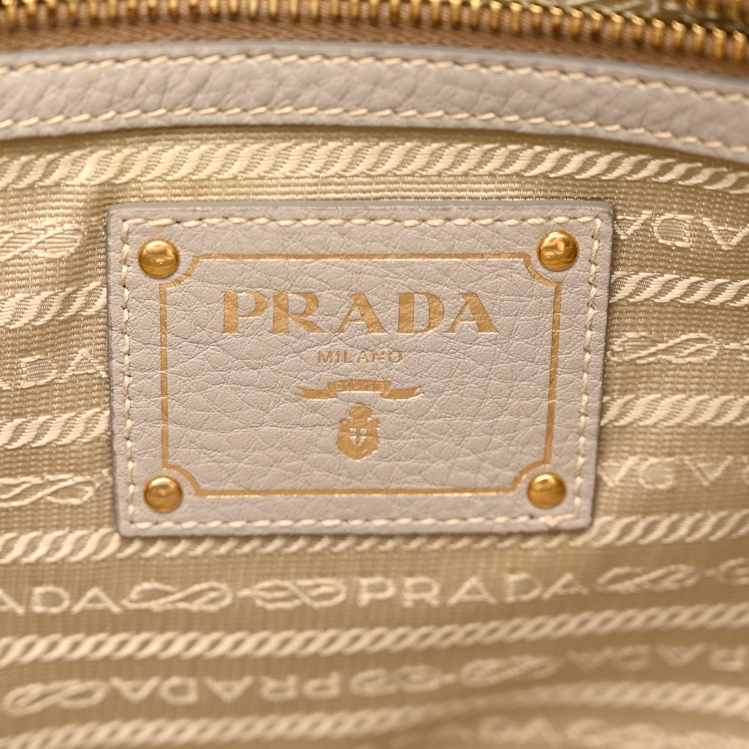 Prada Vitello Daino Tote Pomice 6 of 13