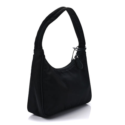 Prada Tessuto Nylon Mini Re-Edition 2000 Bag Black 2 of 7