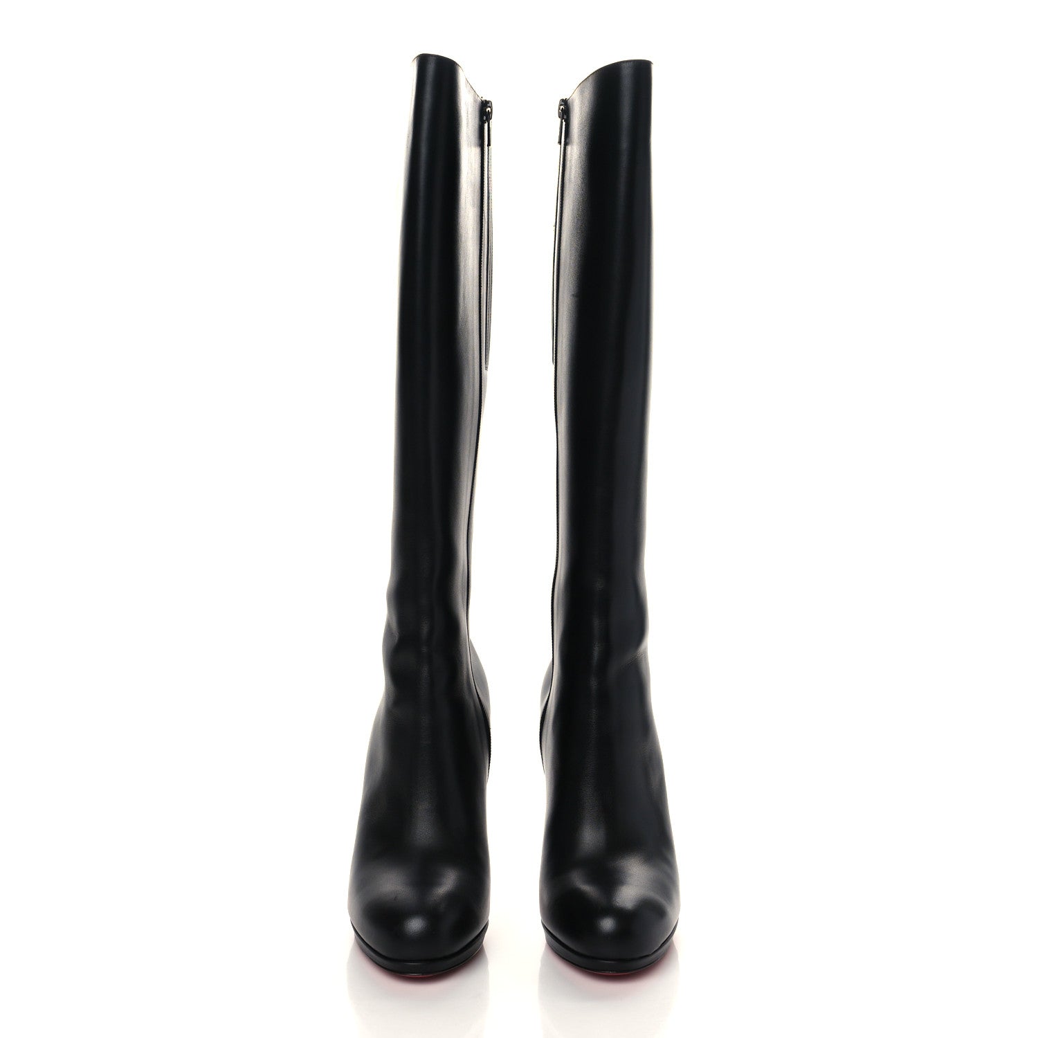 Christian Louboutin Calfskin Botalili 120 Tall Boots 40.5 Black 3 of 7