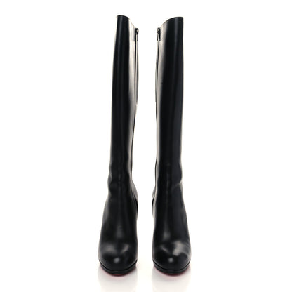 Christian Louboutin Calfskin Botalili 120 Tall Boots 40.5 Black 3 of 7