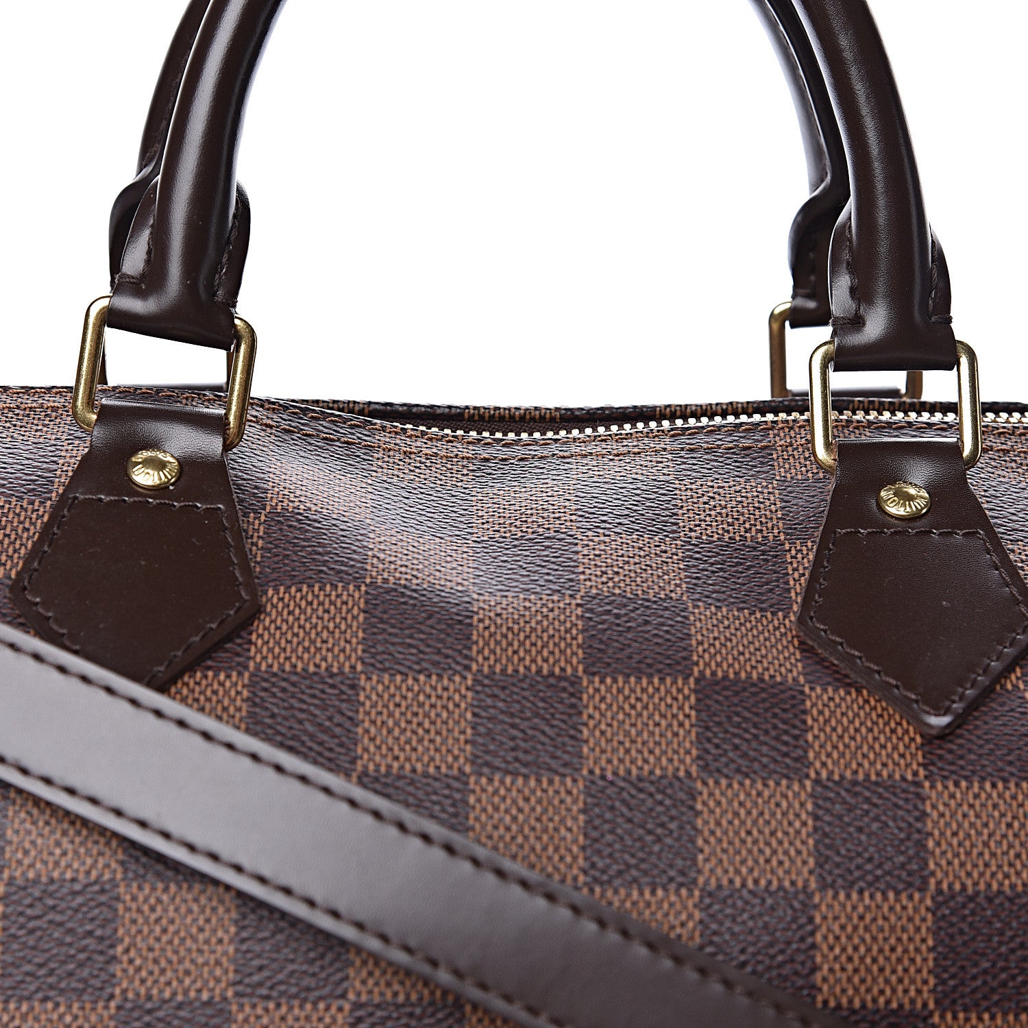 Louis Vuitton Damier Ebene Speedy Bandouliere 30 10 of 10