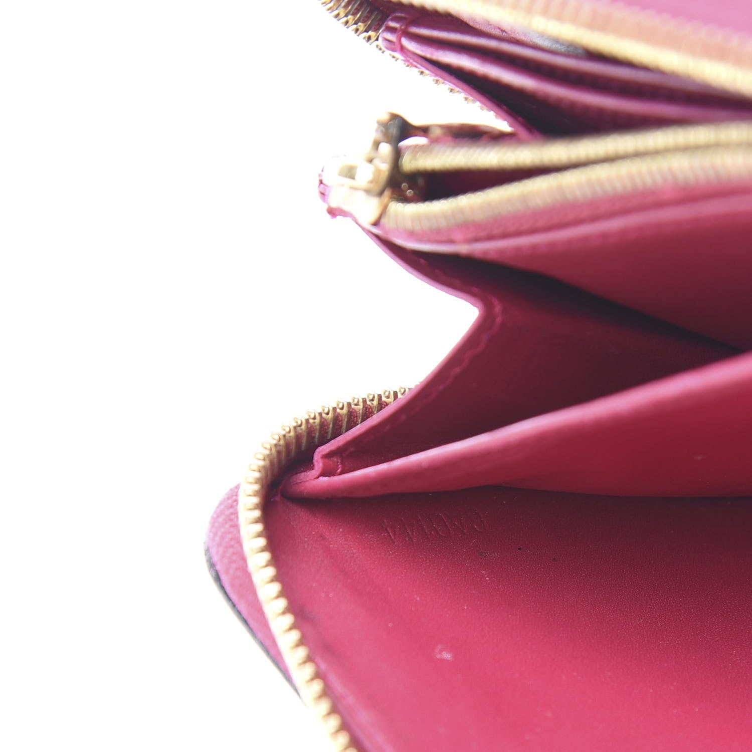 Louis Vuitton Vernis Zippy Wallet Rose Indien 6 of 9