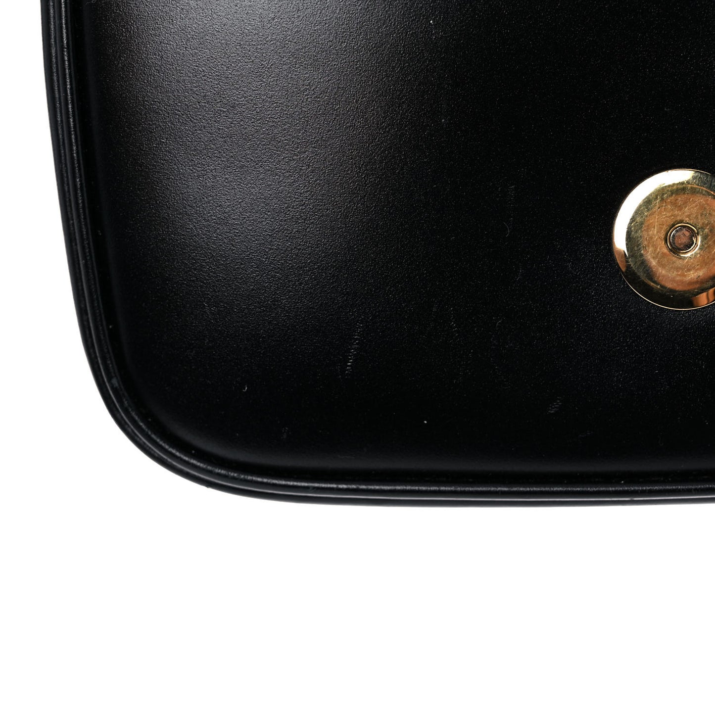 Smooth Calfskin Tassel Belt Bag Black