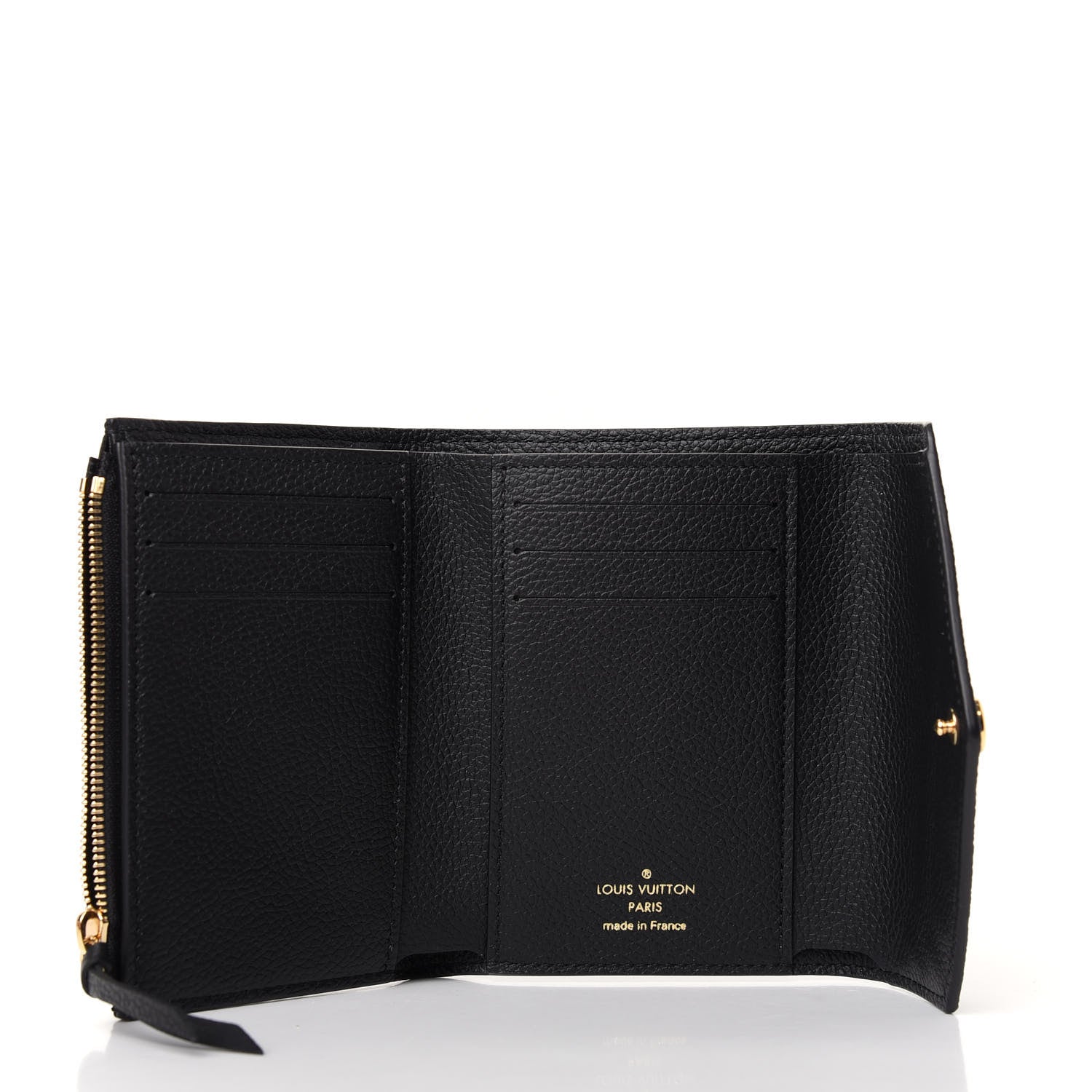 Louis Vuitton Empreinte Victorine Wallet Black 5 of 7