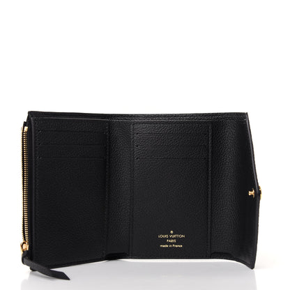 Louis Vuitton Empreinte Victorine Wallet Black 5 of 7