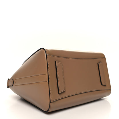 Givenchy Shiny Lord Calfskin Small Antigona Dark Beige 4 of 11