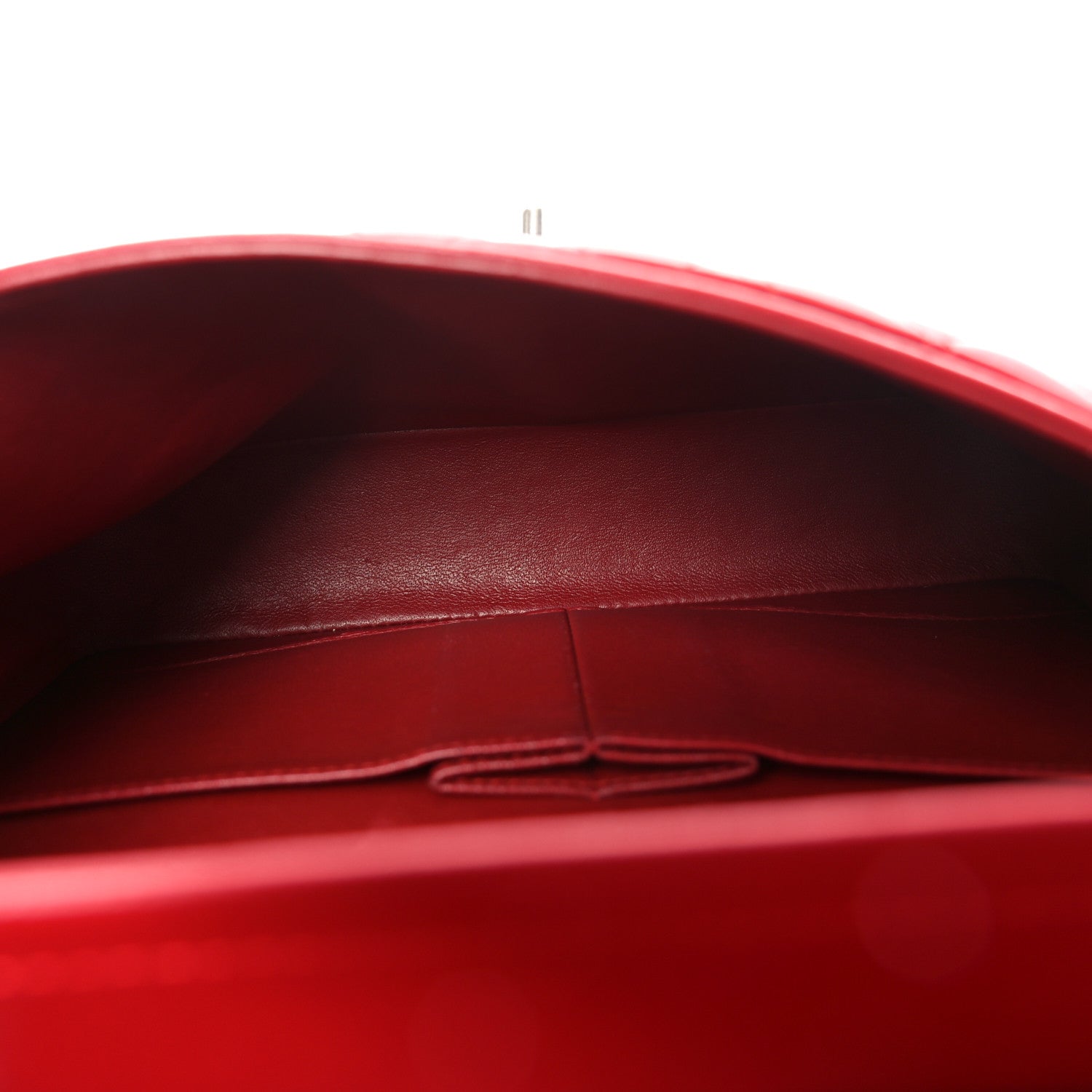 Chanel Lambskin Quilted Medium Double Flap Red 5 of 10