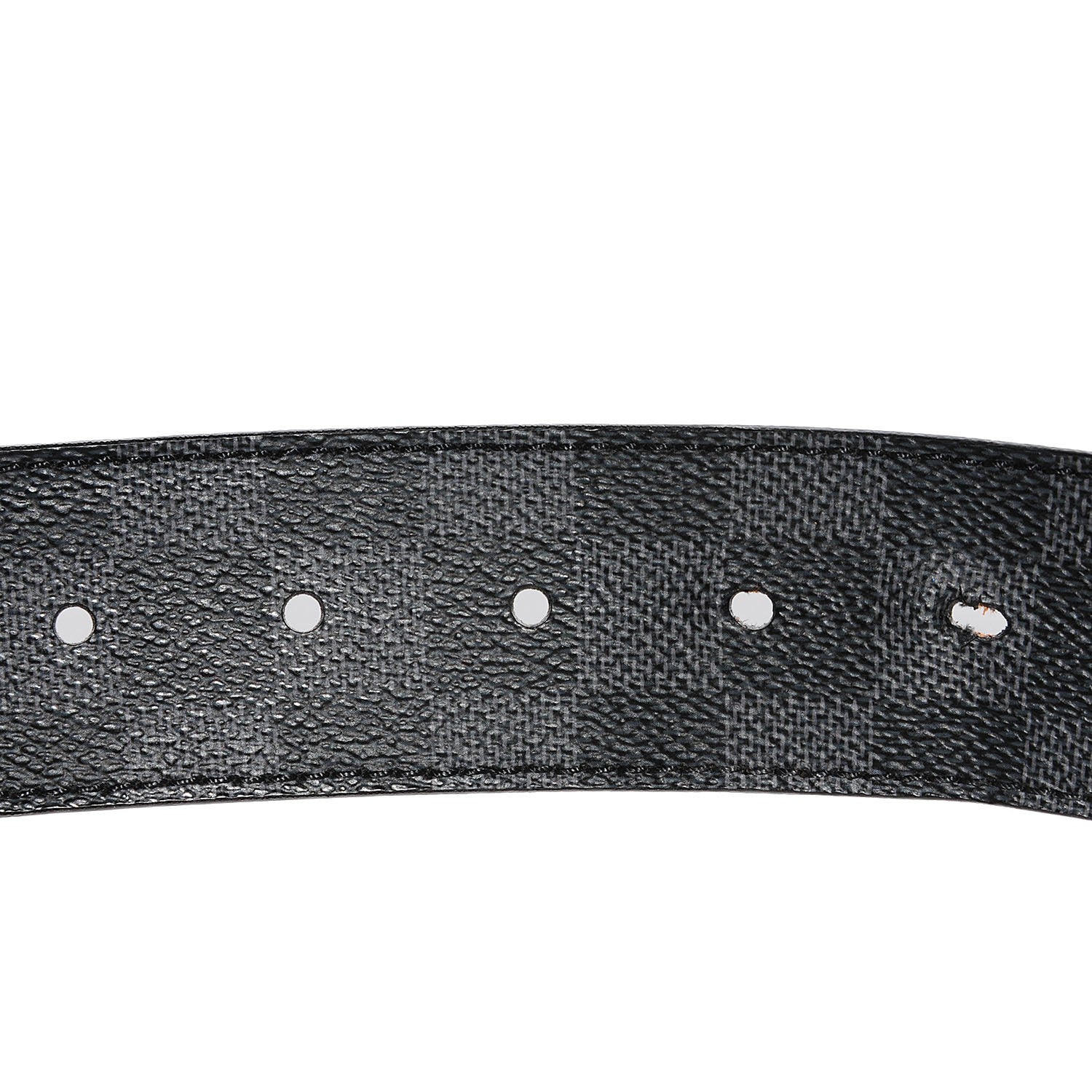 Louis Vuitton Damier Graphite LV Initiales Belt 100/40 5 of 5