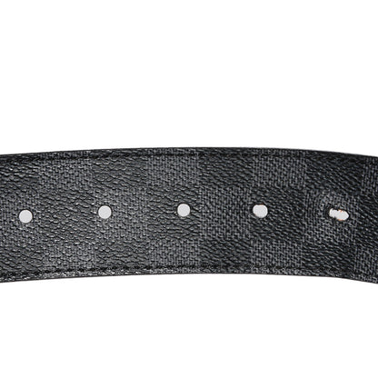 Louis Vuitton Damier Graphite LV Initiales Belt 100/40 5 of 5