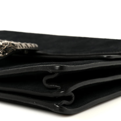 Gucci Suede Medium Dionysus Shoulder Bag Black 10 of 10