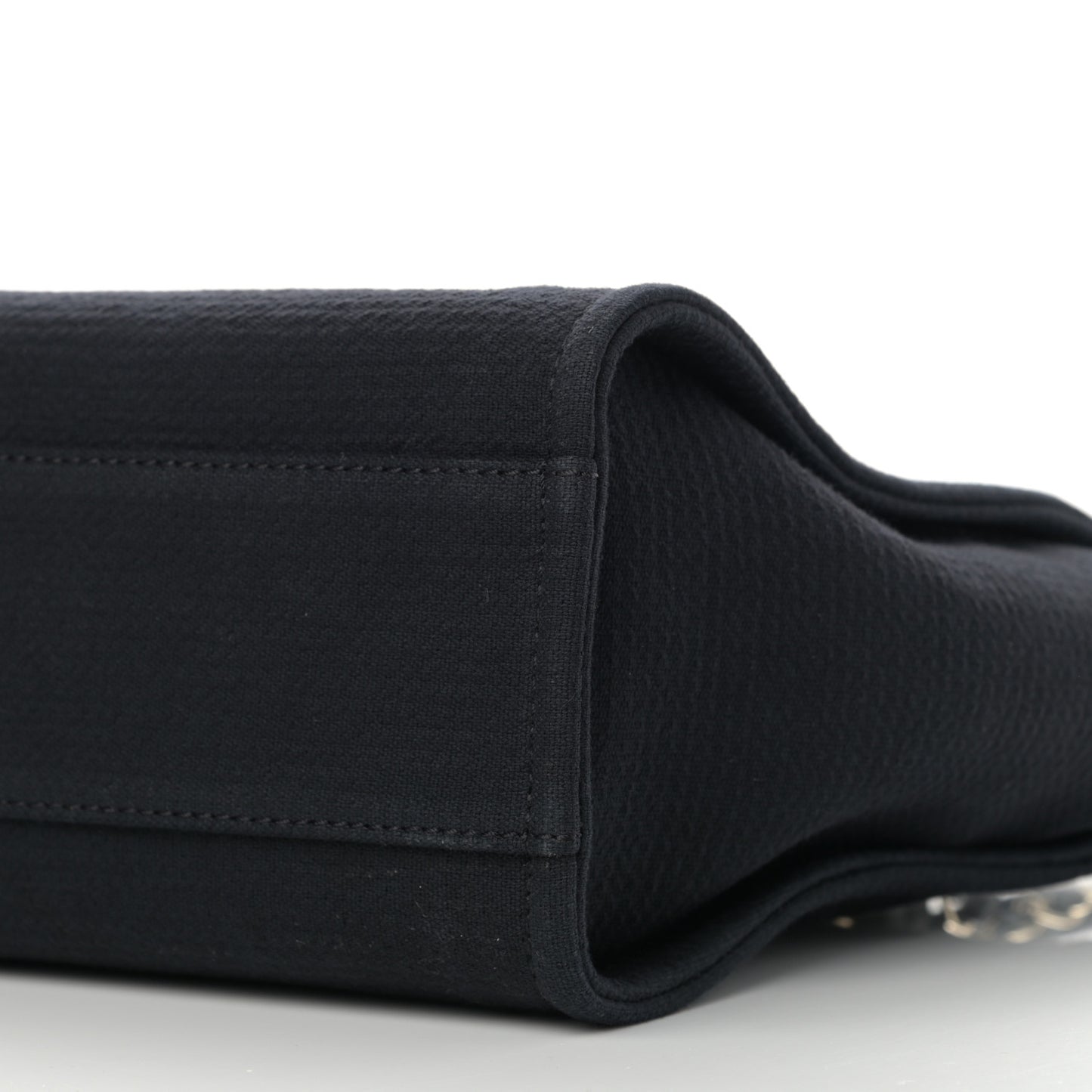 Mixed Fibers Small Deauville Tote Black