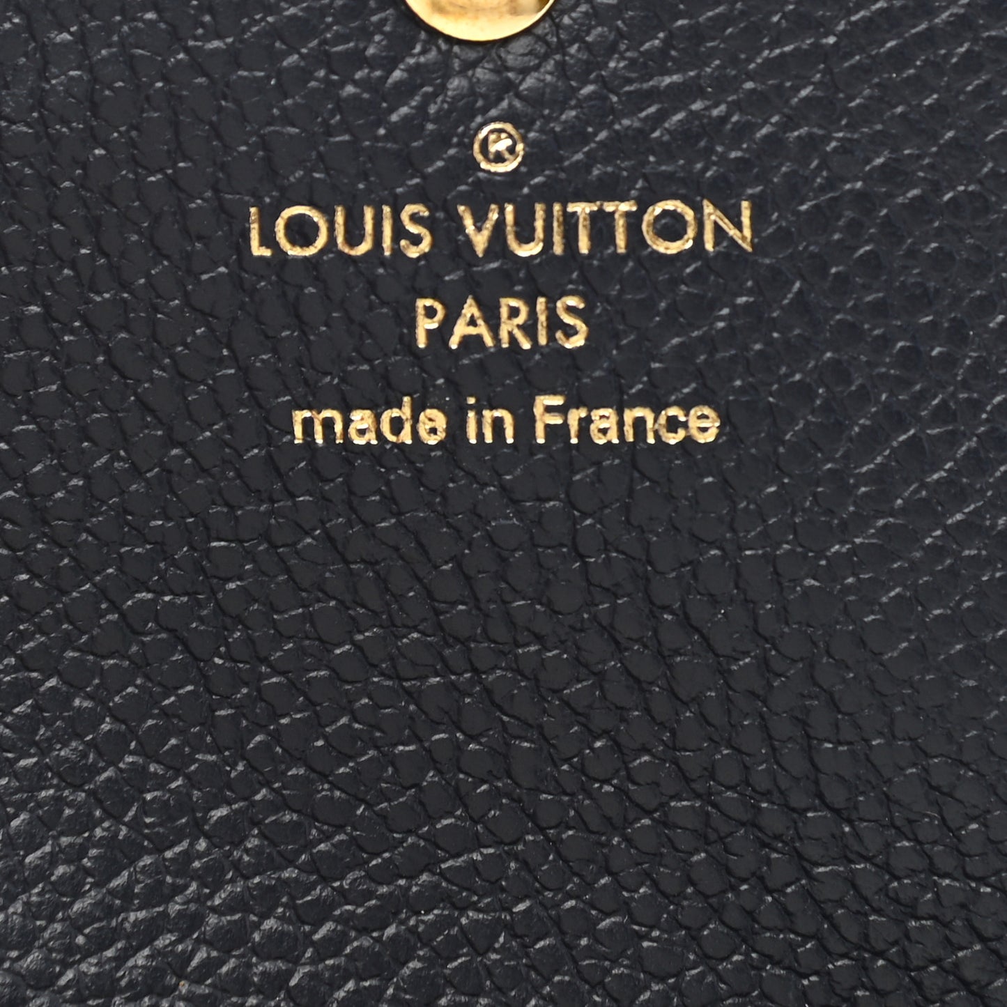 Empreinte Key Pouch Marine Rouge