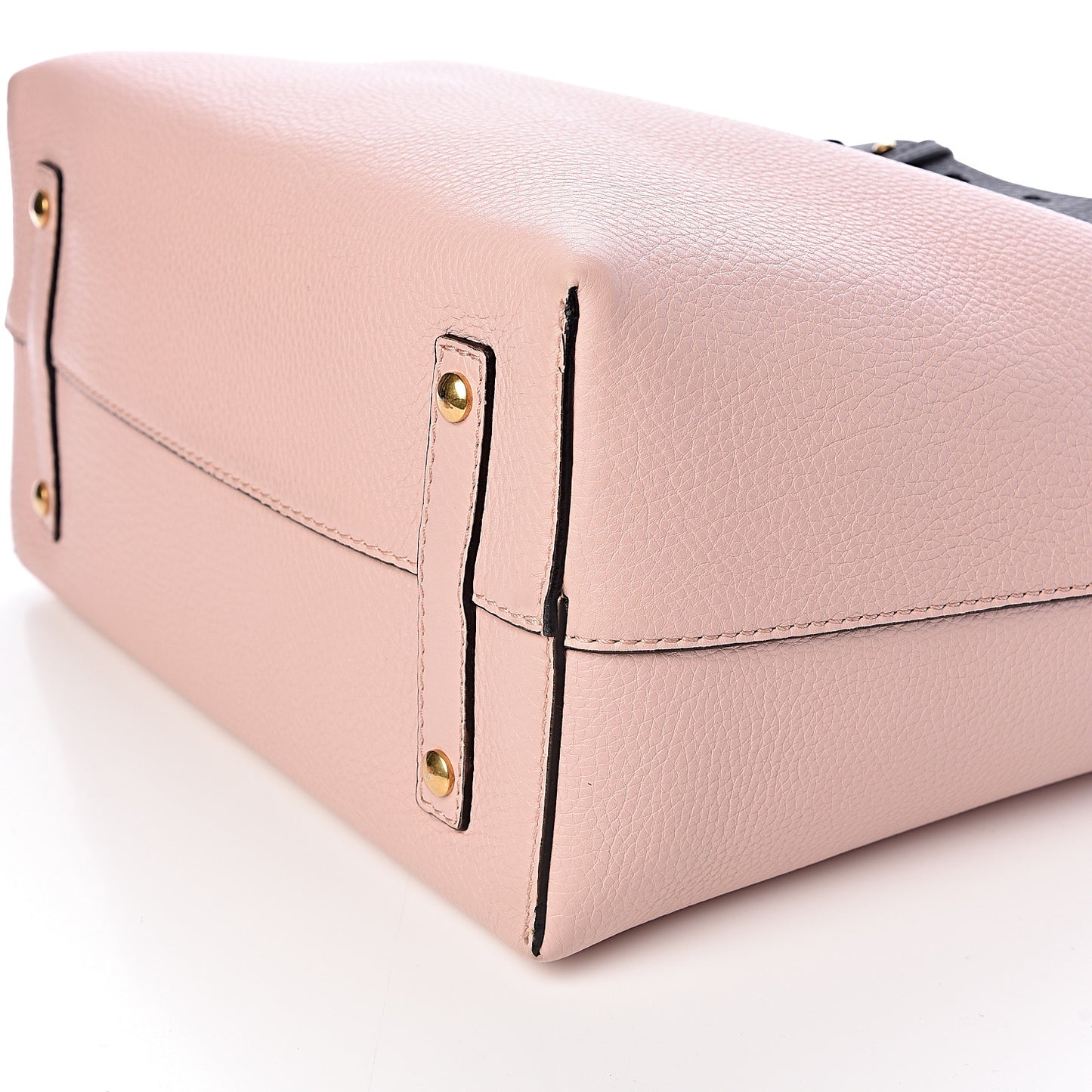 Soft Grain Calfskin Medium Belt Bag Pale Ash Rose