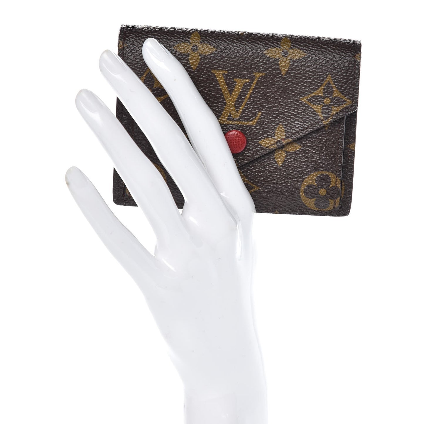 Monogram Compact Marie Wallet Rouge