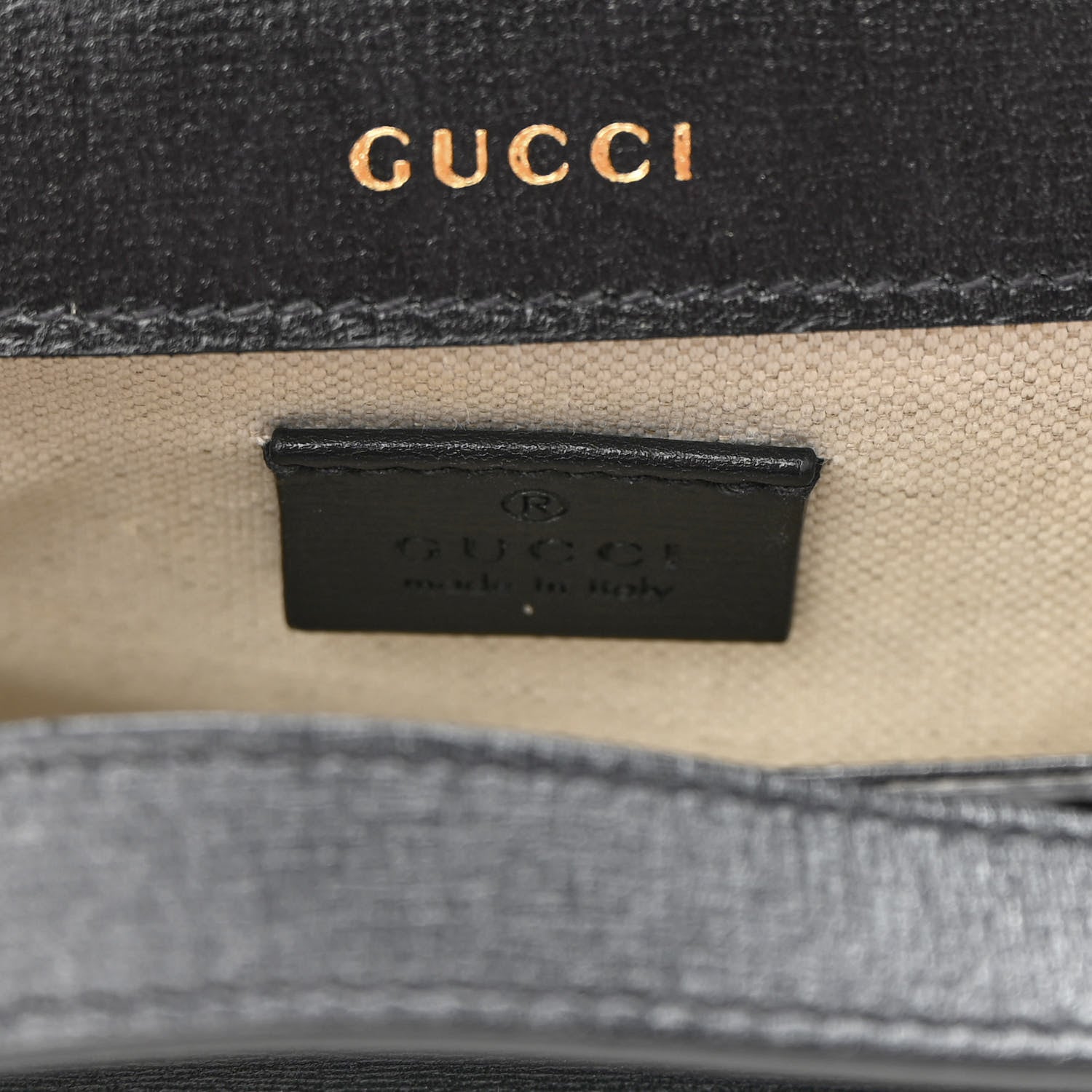 Gucci Azalea Calfskin Web Mini Horsebit 1955 Shoulder Bag Black 7 of 10