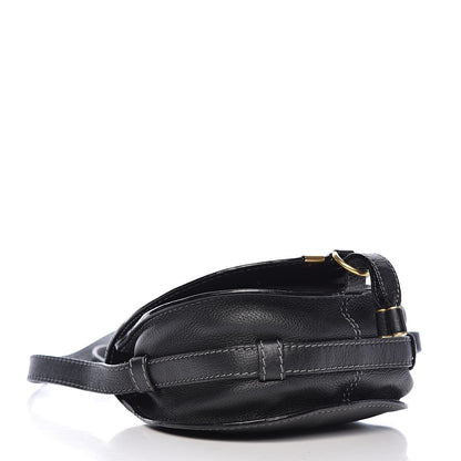 Chloe Calfskin Mini Marcie Round Crossbody Bag Black 4 of 12