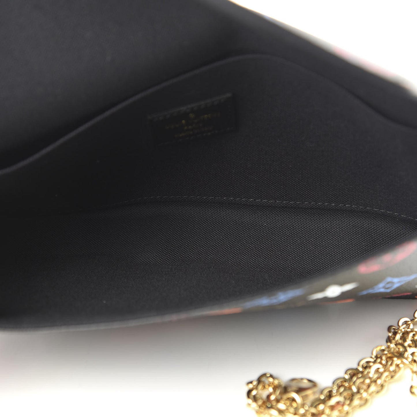 Game On Felicie Chain Wallet Black