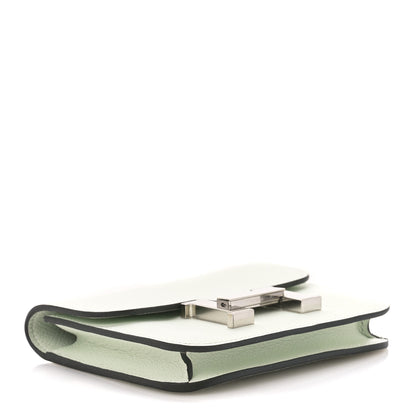 Hermes Evercolor Constance Slim Wallet Vert Fizz 5 of 14