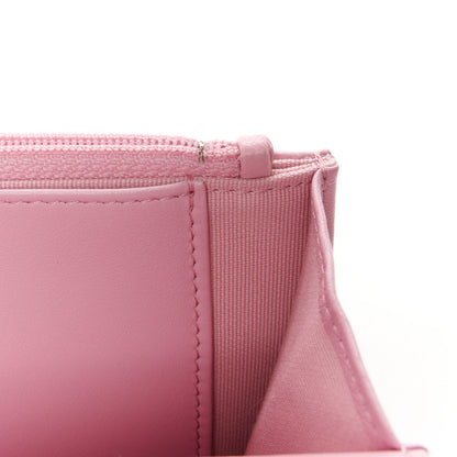 Chanel Lambskin Quilted Chanel 19 Wallet On Chain WOC Pink 12 of 12