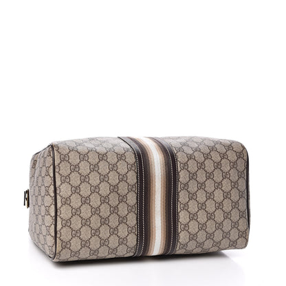 Gucci GG Plus Monogram Web Medium Joy Boston Dark Brown 4 of 10