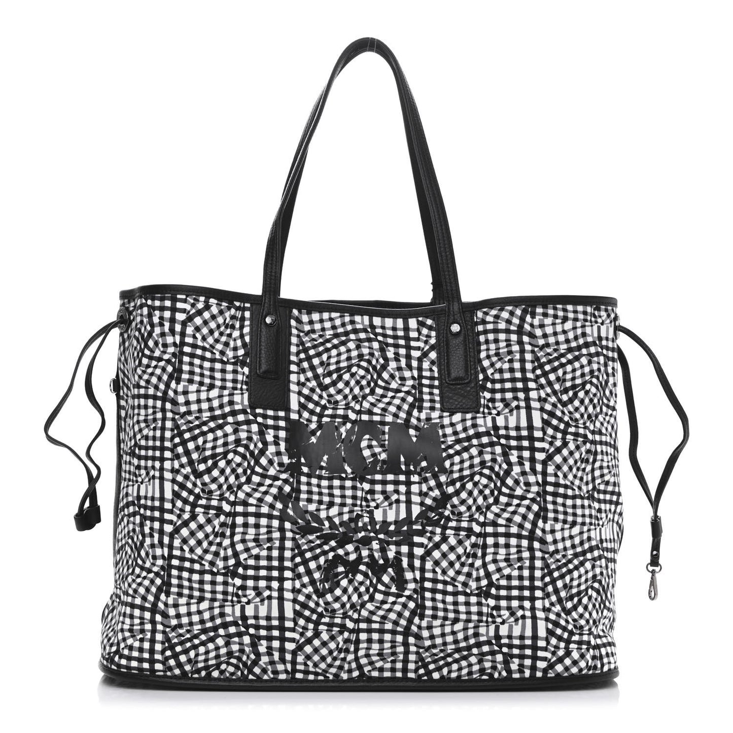 Visetos Large Liz Reversible Shopper Tote Black