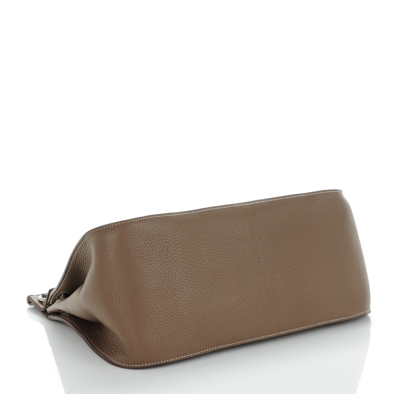 Hermes Taurillon Clemence Jypsiere 34 Etoupe 4 of 9