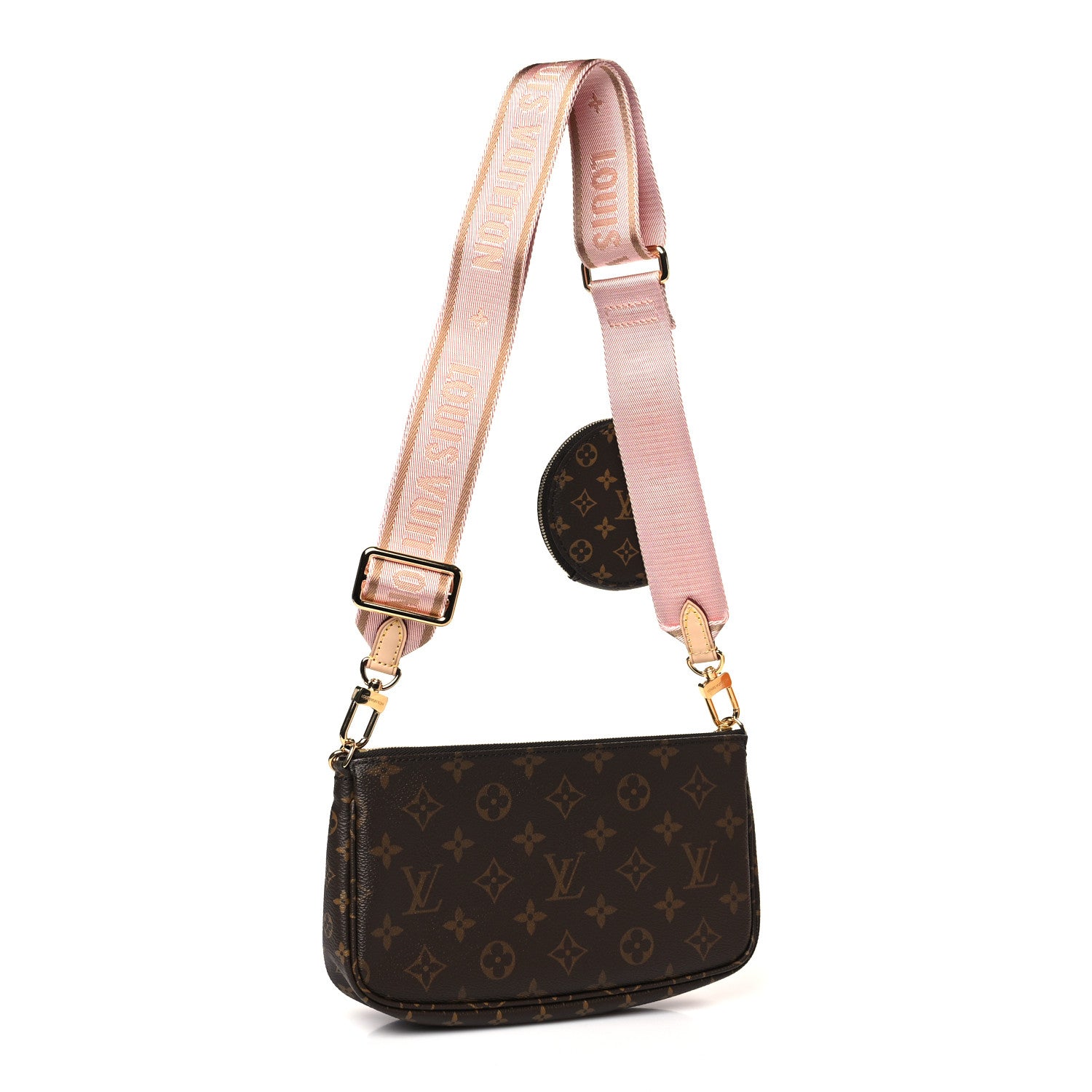 Louis Vuitton Monogram Multi Pochette Accessories Rose Clair 3 of 10