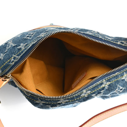 Louis Vuitton Denim Baggy GM Blue 4 of 4