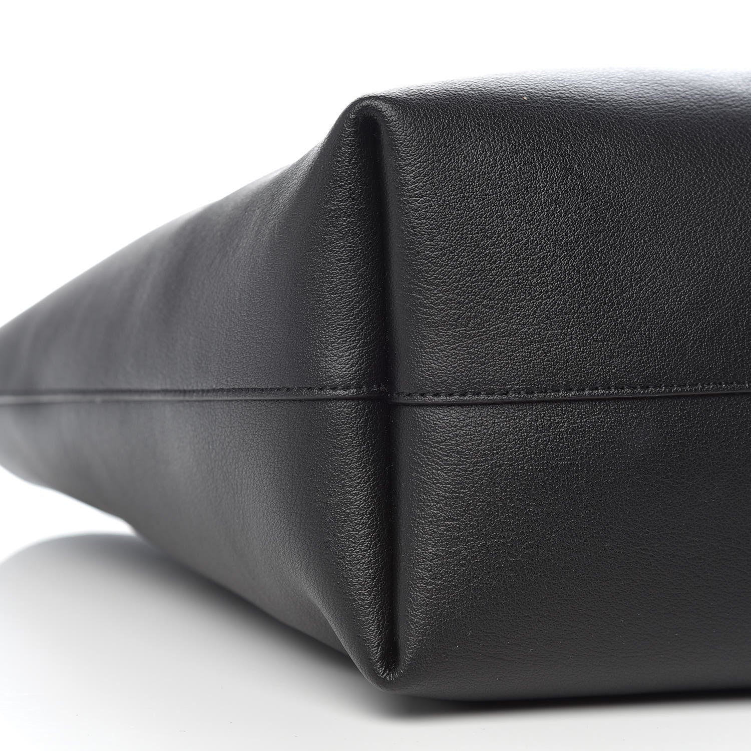 Saint Laurent Calfskin Large Shopping Tote Black 6 of 10