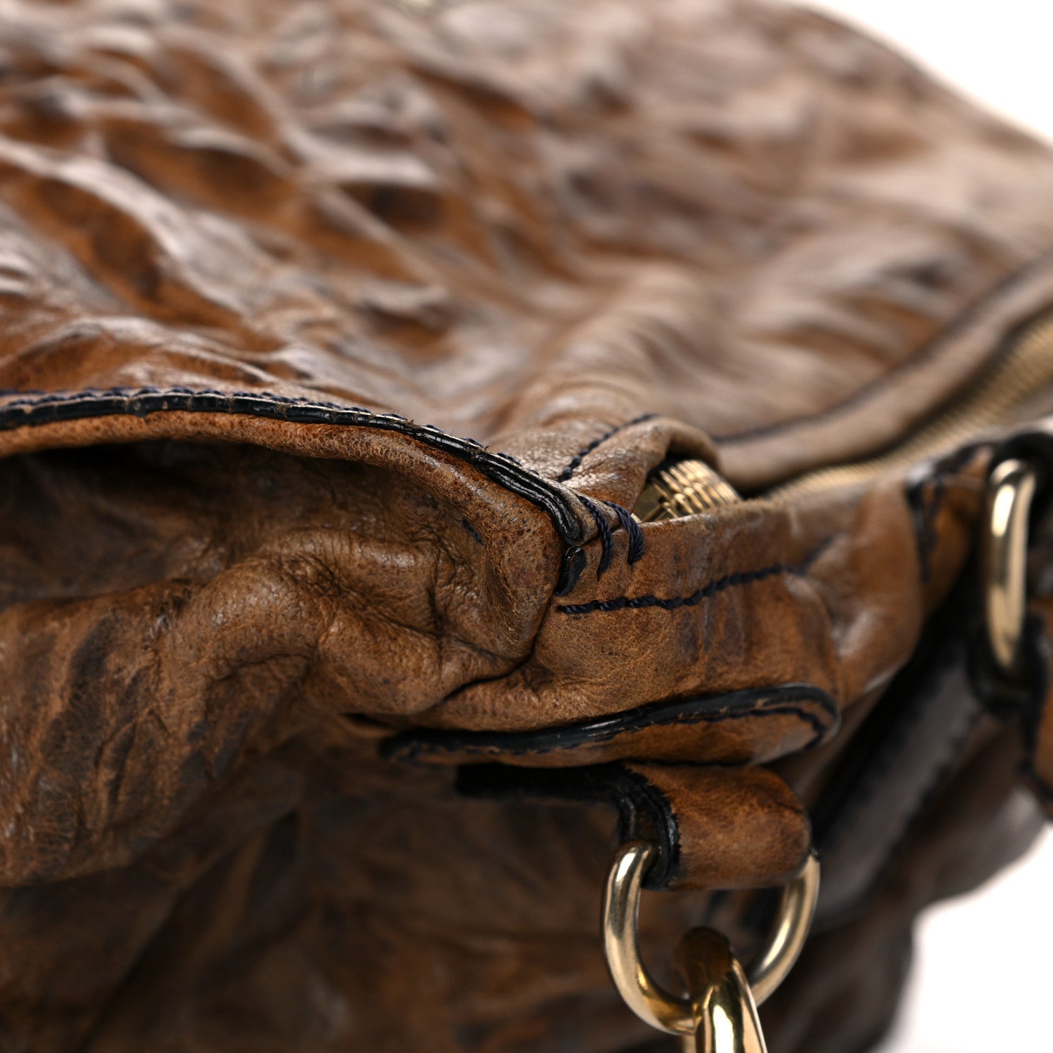 Givenchy Tumbled Sheepskin Large Pandora Brown 13 of 21