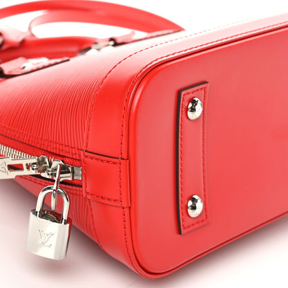 Louis Vuitton Epi Alma BB Coquelicot 8 of 9