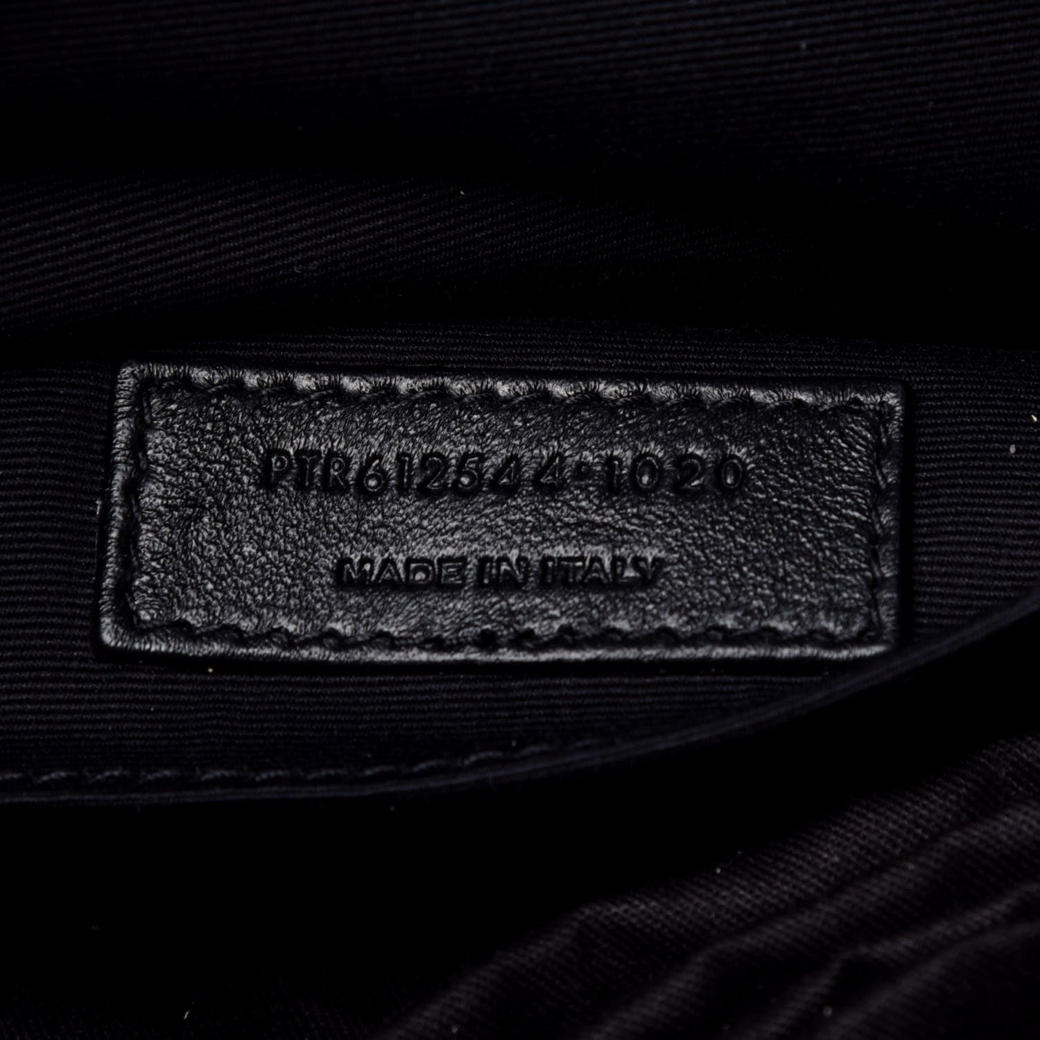 Saint Laurent Calfskin Matelasse Monogram Lou Camera Bag Dark Latte 7 of 9