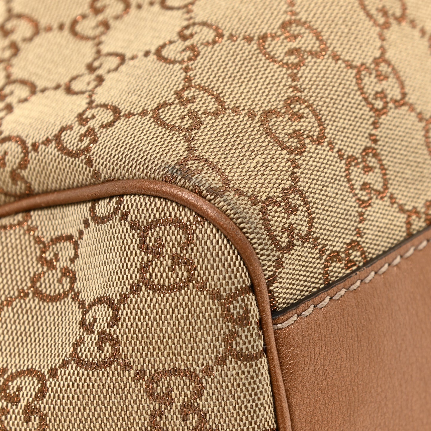Monogram Large Sukey Tote Bronze