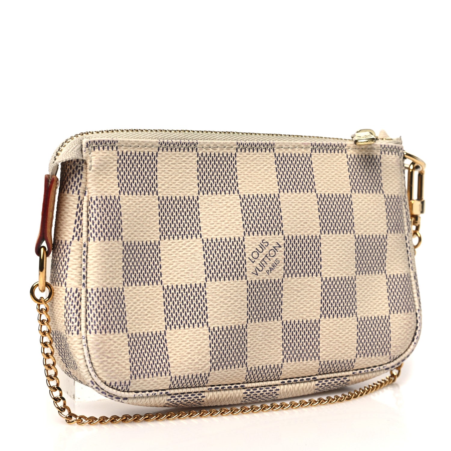 Louis Vuitton Damier Azur Mini Pochette Accessories 3 of 11