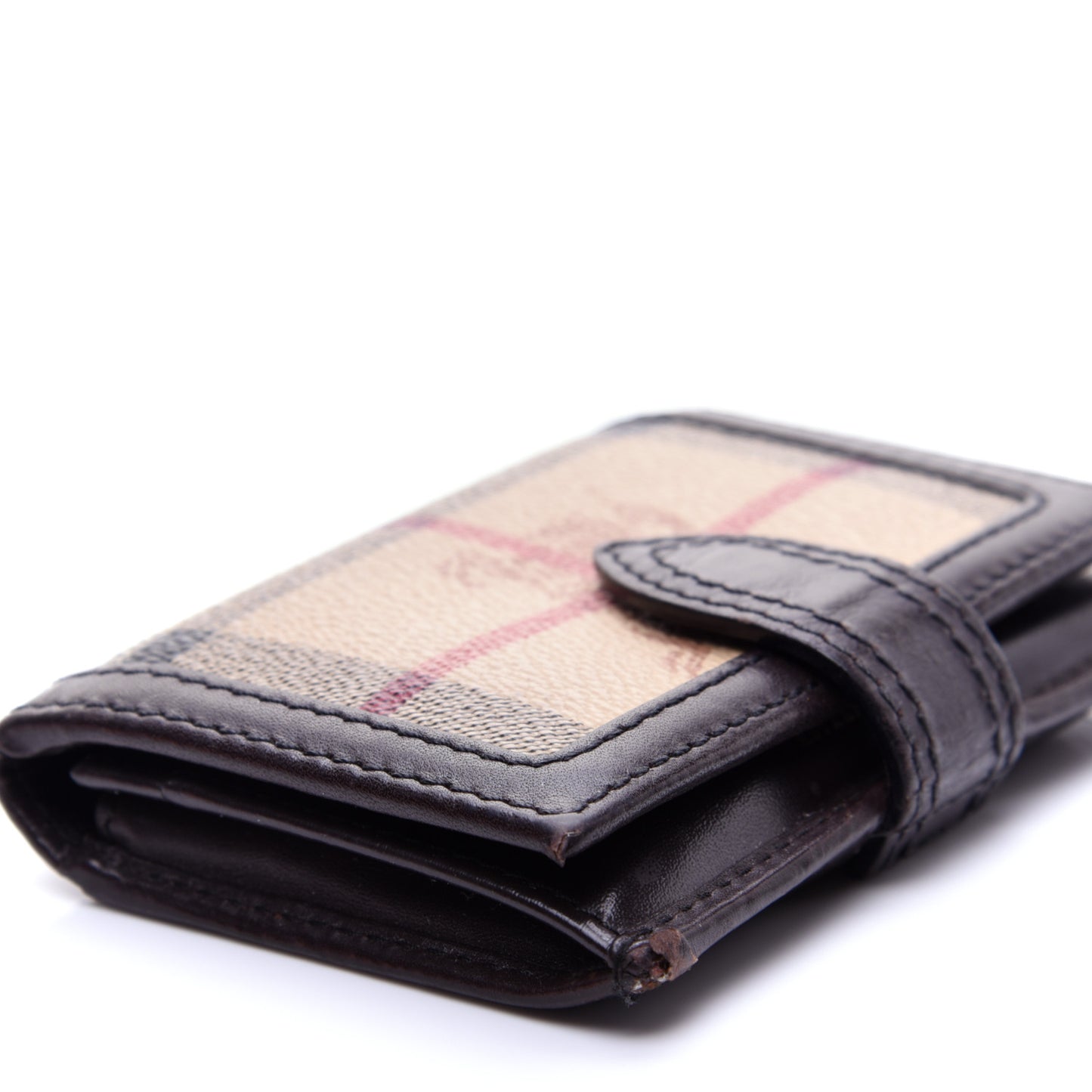 Haymarket Check Wallet Brown