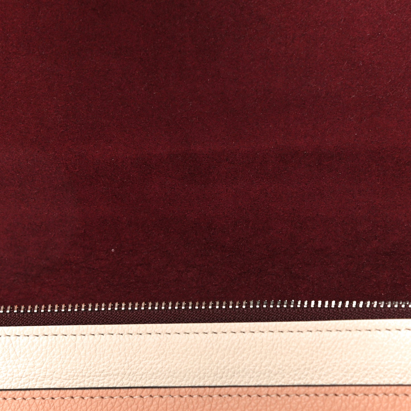 Soft Calfskin My Lockme Pochette Rose Silk Quartz