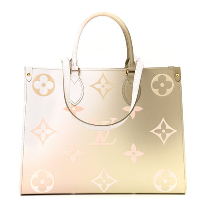 Louis Vuitton Monogram Giant Spring In The City OnTheGo MM Sunset Kaki 1 of 11