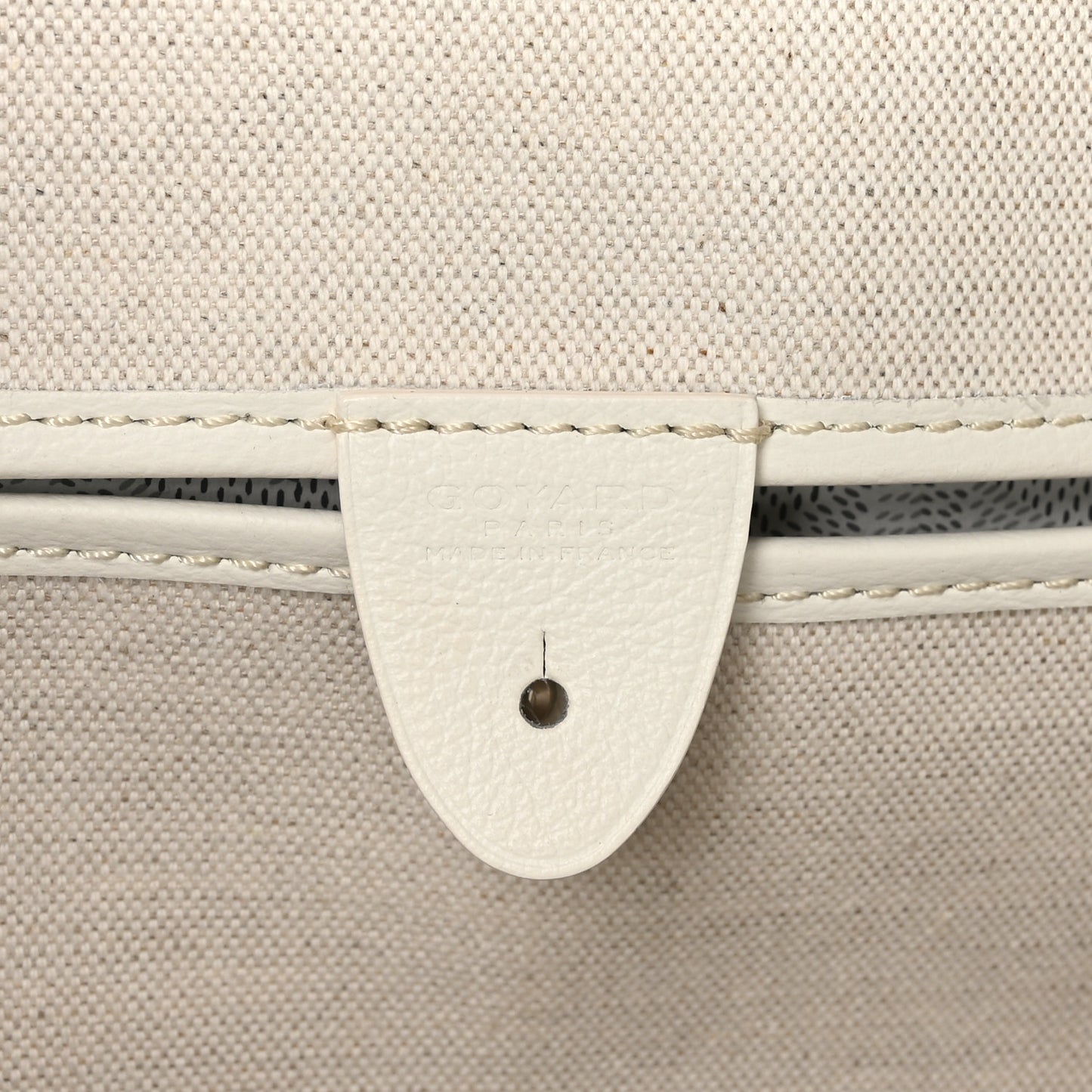 Goyardine Artois MM White