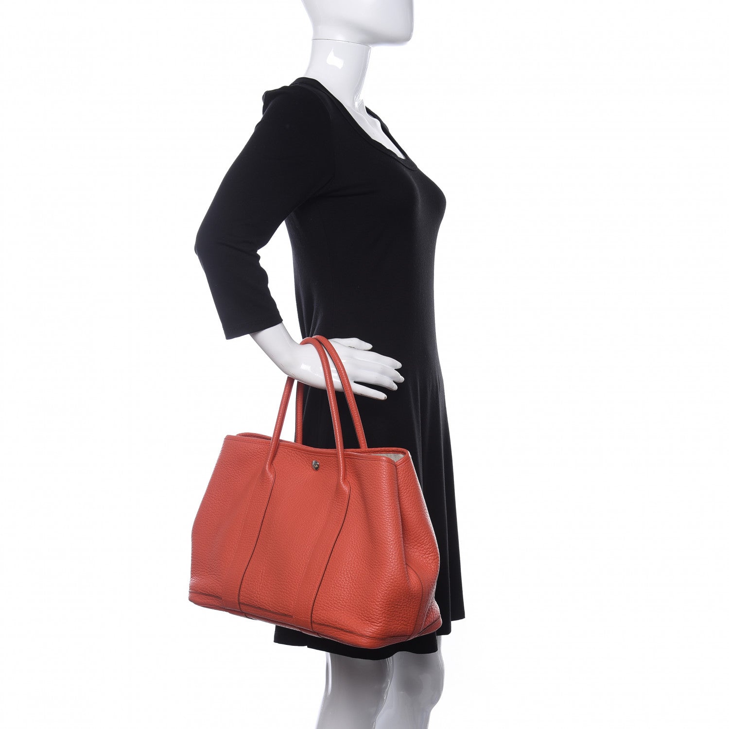 Hermes Vache Country Garden Party 36 MM Capucine 2 of 16