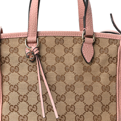 Gucci Monogram Small Bree Tote Beige Soft Pink 8 of 10