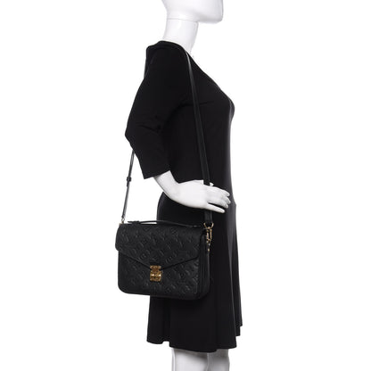 Louis Vuitton Empreinte Pochette Metis Black 2 of 10
