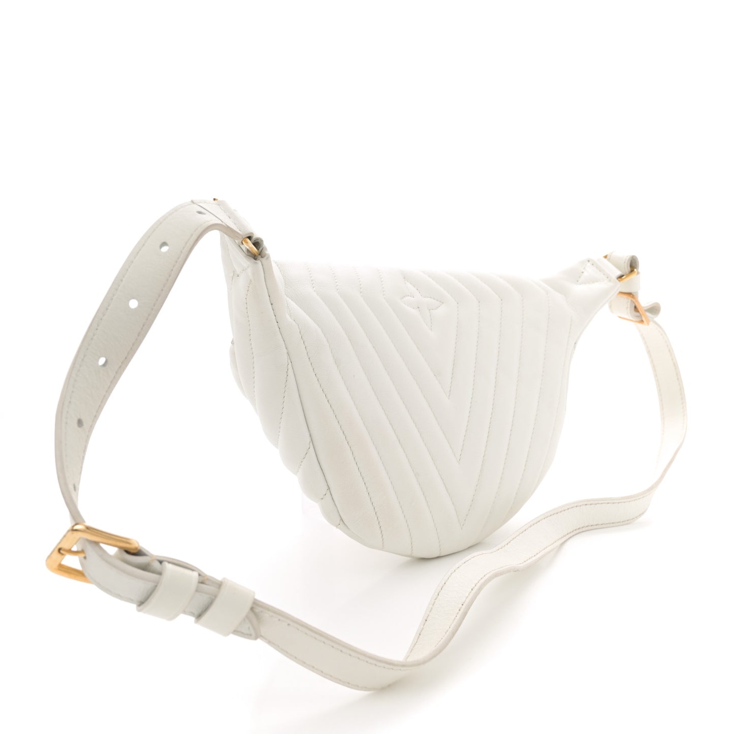 Calfskin New Wave Bumbag Snow