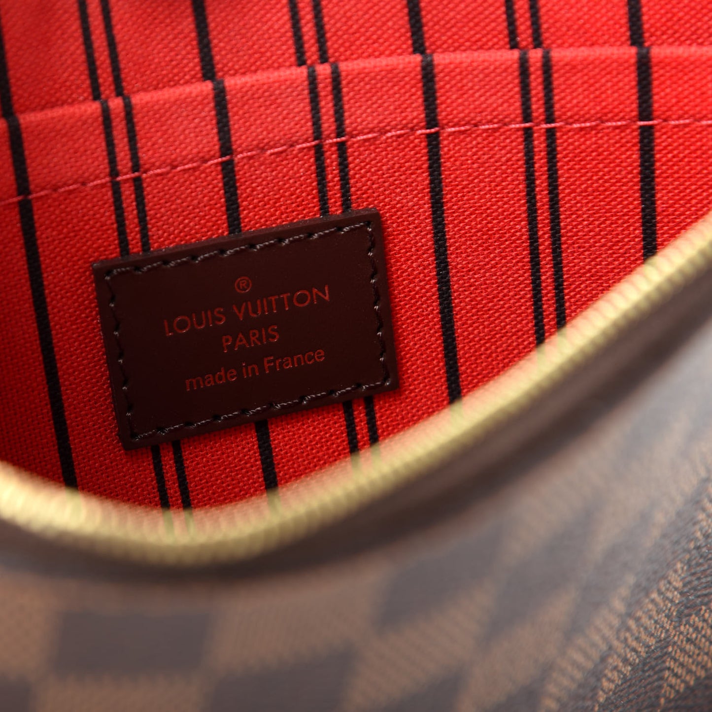 Damier Ebene Neverfull MM GM Pochette