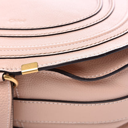 Chloe Calfskin Medium Marcie Round Crossbody Bag Blush Nude 11 of 13