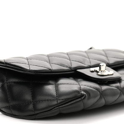 Chanel Calfskin Quilted CC Uniform Flap Belt Bag Black 10 of 11