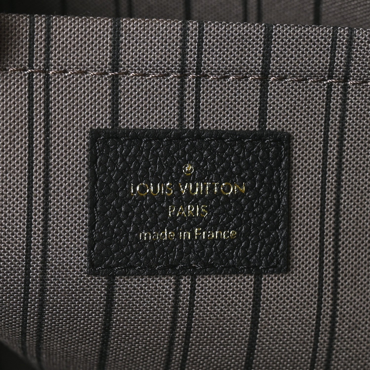 Louis Vuitton Empreinte Montaigne GM Black 7 of 11
