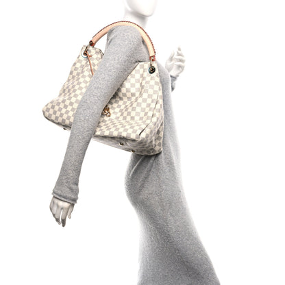 Louis Vuitton Damier Azur Artsy MM 2 of 9