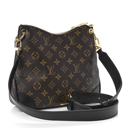 Louis Vuitton Monogram Odeon PM Black 3 of 8