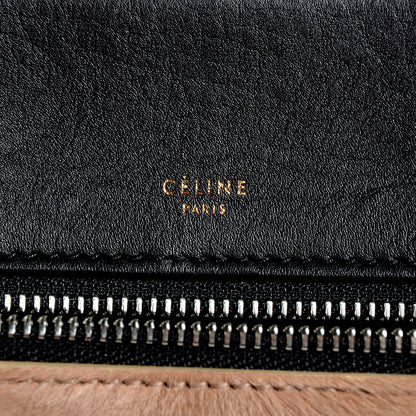 Celine Pony Hair Medium Edge Shoulder Bag Praline 6 of 9
