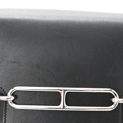 Hermes Evergrain Mini Sac Roulis Black 17 of 18